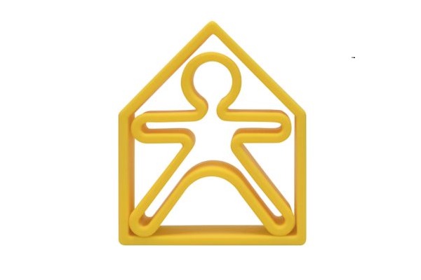 Zabawka - gryzak DENA - YELLOW